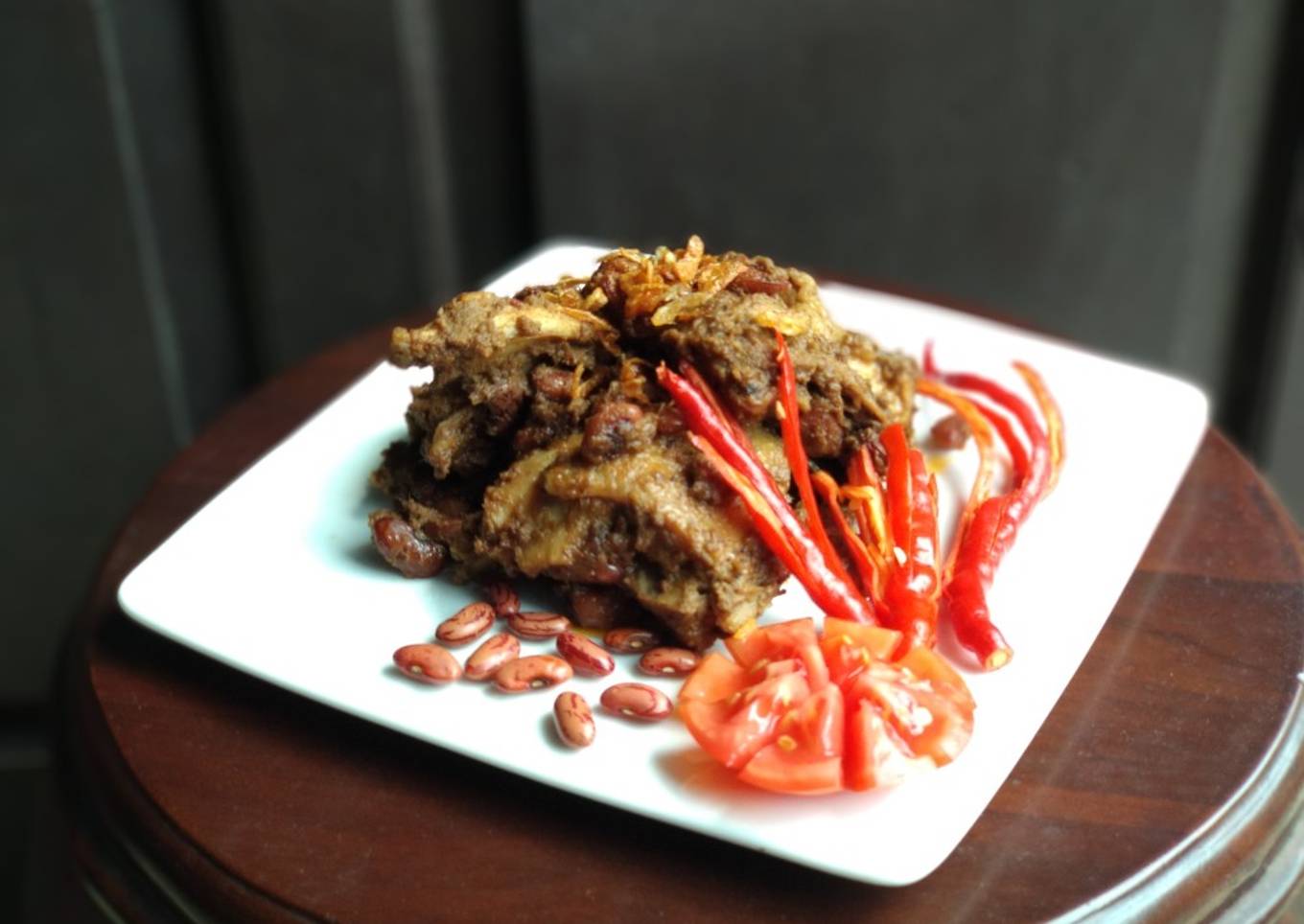 Resep Rendang ayam kampung kacang merah, Menggugah Selera