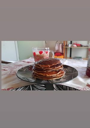 Φωτογραφία της συνταγής Τα πιο εύκολα pancakes🥞