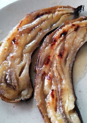 Une photo de Banane au four