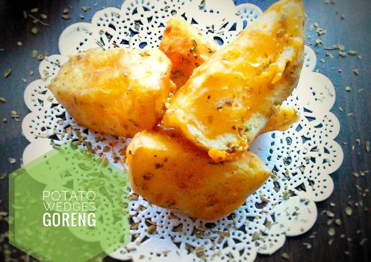Resep: Potato Wedges Goreng yang Renyah