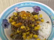 A picture of tim heo xào rau củ