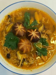 Hình của món Canh măng chay.