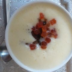A picture of Mango milk shake.
