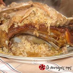 A picture of Stuffed kid goat (Kapama).