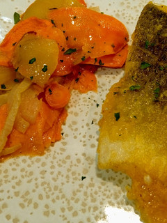 Una foto de Bacalao a la manera de Braga light