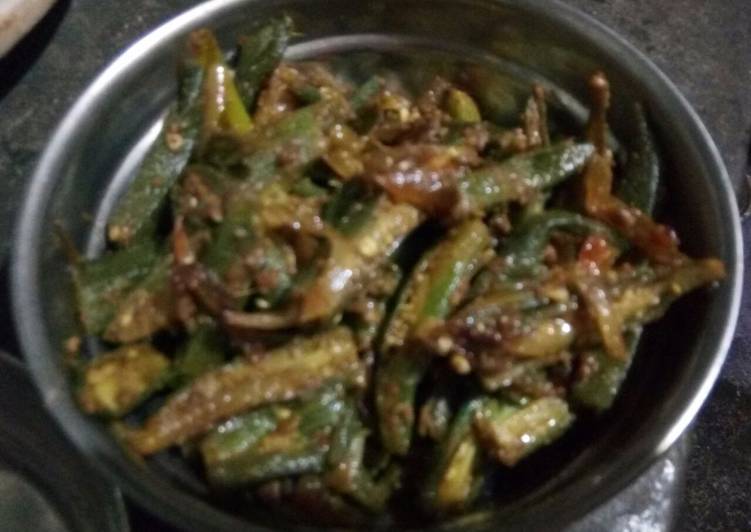 Easiest Way to Make Perfect Achari Bhindi