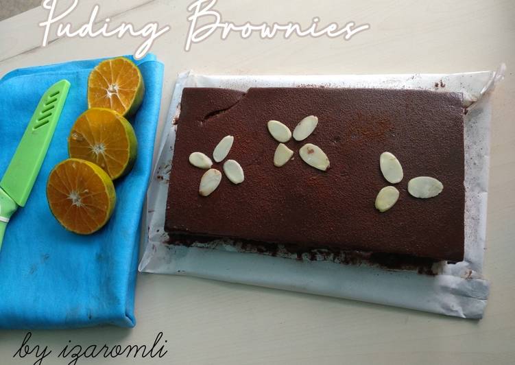 Puding Brownies Chocolatos