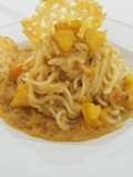 Vermicellini con zucca cremosa e acciughe