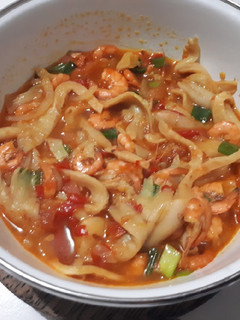 Foto resep Udang jamur saos padang