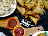 Memni qeema samosa