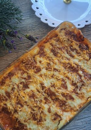 Foto resep Moussaka Terong Kentang