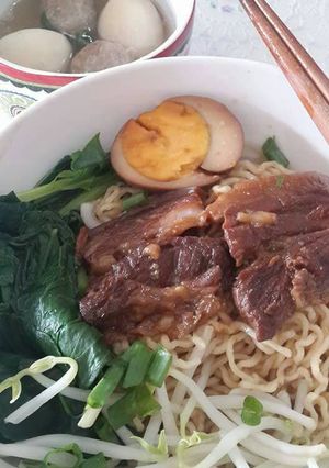 Foto resep Buta Kakuni (topping babi untuk mie)