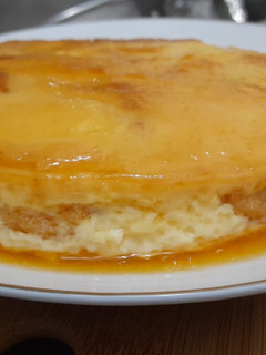 Una foto de Pudín de magdalenas