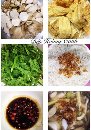 Hình của món Lẩu Nấm Chay.