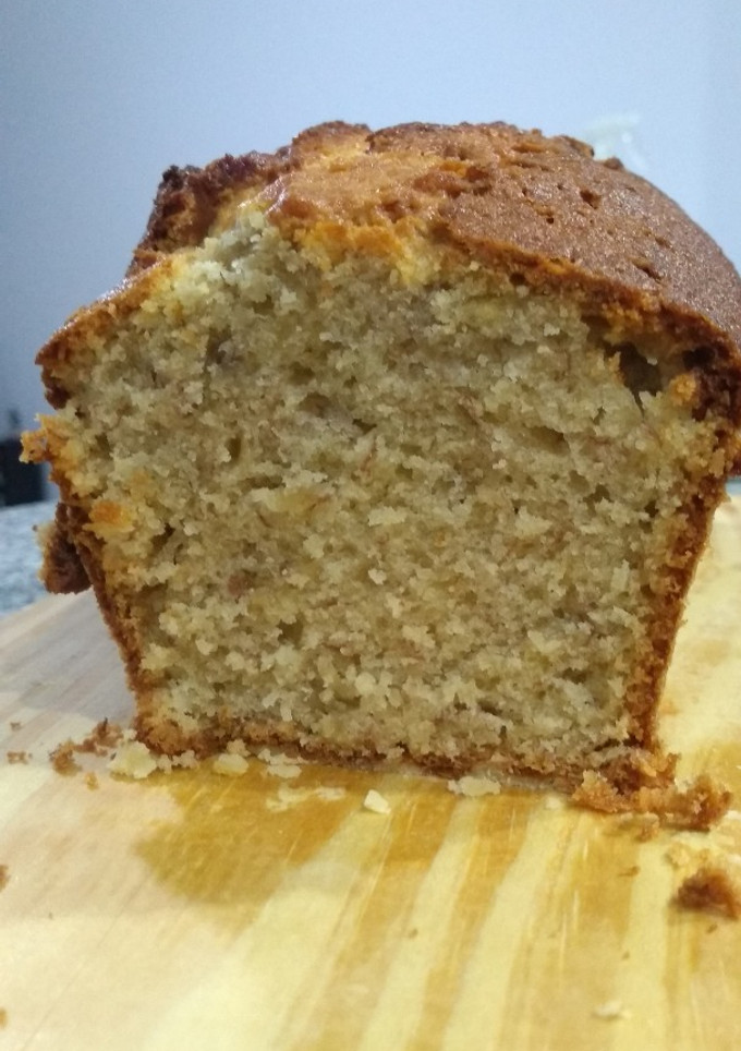 Una foto de Budín de banana y coco (opcional)