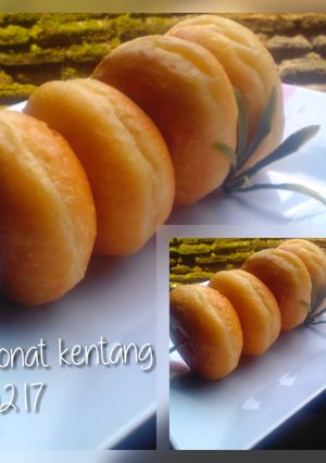 Foto resep Donat Kentang empuk ala bu Fatmah by Kheyla#KisahKasihCookpad