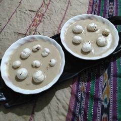 A picture of Jaggery Makhana Kheer.
