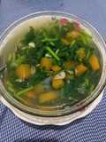 Sayur bening bayam kemangi