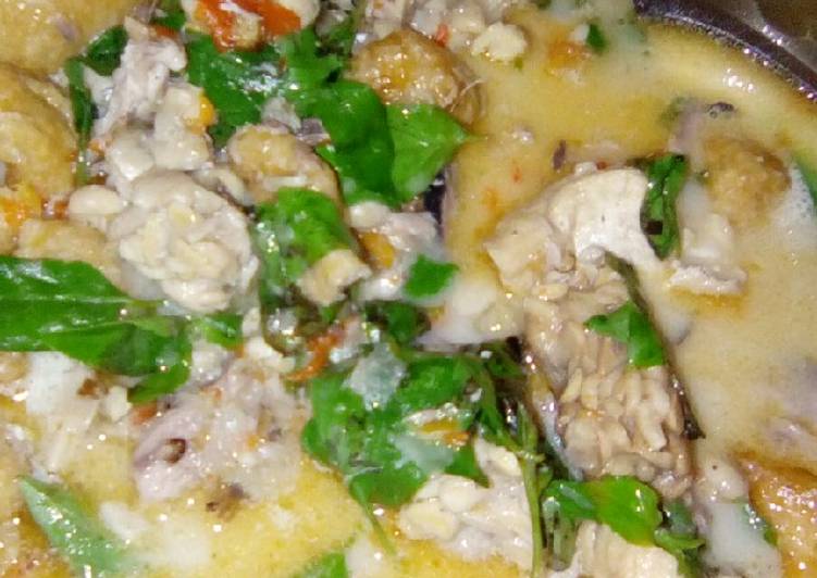 Tempe Tahu Santan Pedas Aroma