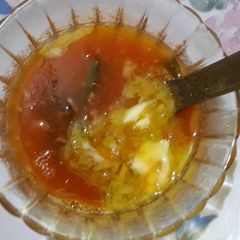 Restaurant Style Creamy Tomato Soup without onion garlic A picture of Restaurant Style Creamy Tomato Soup without onion garlic.
