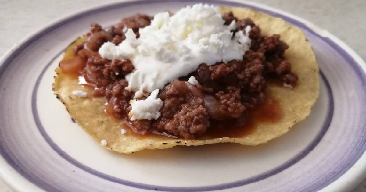 Tinga de molida de res Receta de Jessy- Cookpad