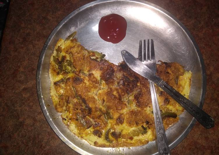 Easiest Way to Prepare Favorite Mix Veg Omelette