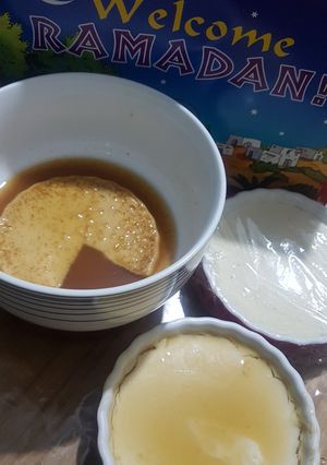 A picture of Egg flan.
