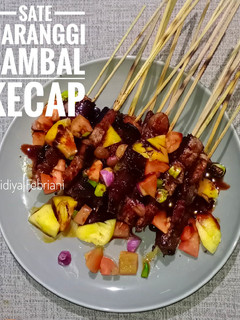 Foto resep Sate Maranggi Teflon Sambal Kecap