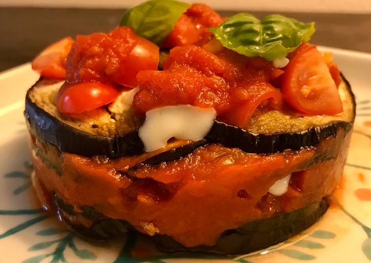 Parmigiana di melanzane a modo mio
