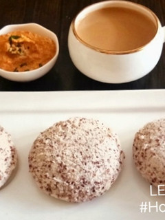 A picture of Raagi Idli.