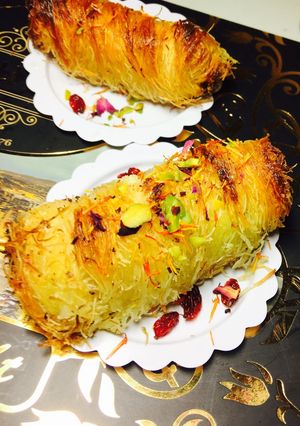 صورة لوصفة أصابع كنافه بالجبن