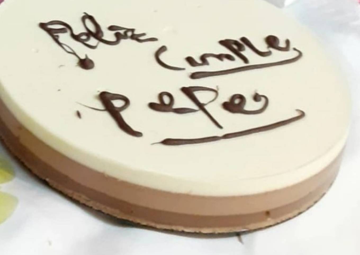 Tarta de tres chocolates 🍫 en Mambo cecotec