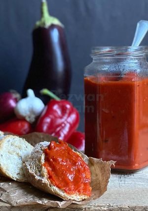 Balkan style Ajvar 🇷🇸 🍆 🌶 রেসিপির প্রধান ছবি