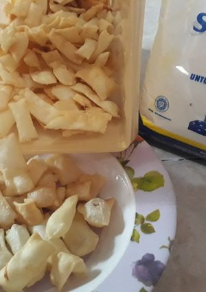 Foto resep Keripik bawang simpel no telur no mentega irit bahan