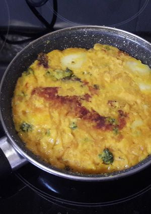 Foto principal de 🇪🇸 Tortilla "española" de calabaza vegana 🍳