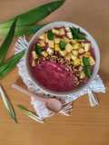 Malga de Fruta Gelada com Ananás / A famosa Smoothies bowl com Ananás
