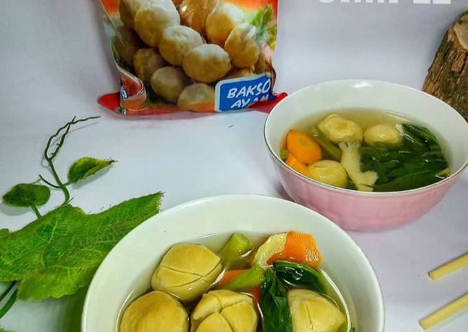 Cara Masak Sup Bakso Ayam Yang Cepat Resepenakbgt Com