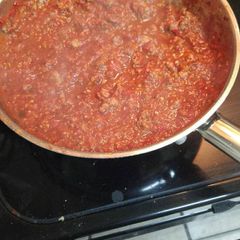 Spaghetti Meat Sauce A picture of Spaghetti Meat Sauce.