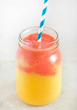 A picture of Mango Sunrise smoothie .