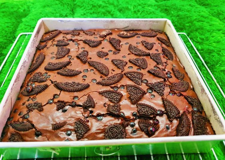 Cara Gampang Membuat Fudgy brownies Anti Gagal