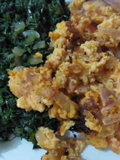 A picture of Scrambled eggs.