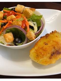 Una foto de Papas 🥔 rellenas de carne molida de res