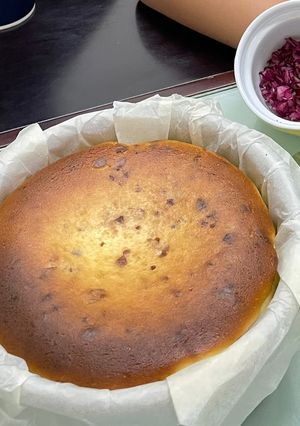 玫瑰巴斯克蛋糕 的食譜成品照片