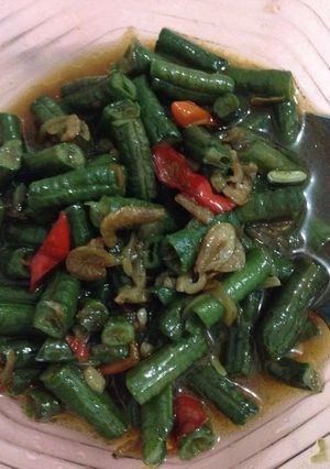 Foto resep Tumis Kacang Panjang Udang Rebon
