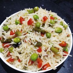Vegetable Pulao A picture of Vegetable Pulao.