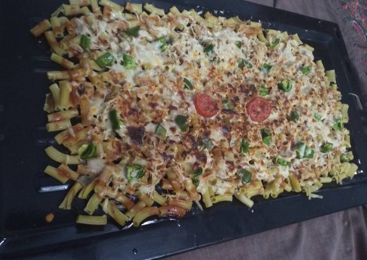 How to Prepare Homemade Baked cheese pasta #CookwithAmna