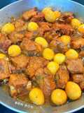 Sườn Non Kho Trứng Cút