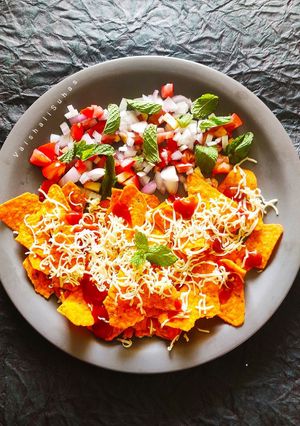 A picture of Nachos Chaat.