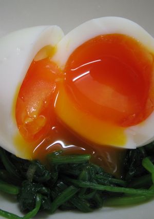 A picture of Salt Koji Marinated Eggs.