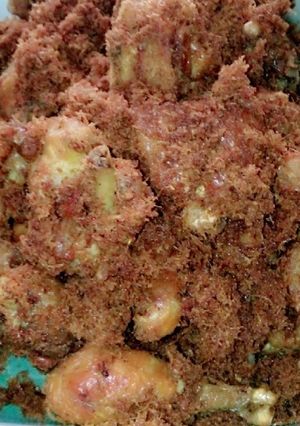 Foto resep Ayam goreng bumbu srundeng
